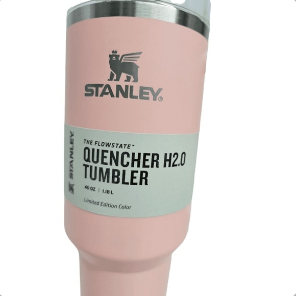 Stanley The Quencher H2.0 FlowState™ Tumbler Limited Edition Color 40 OZ Peach - Picture 4 of 5